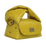 Nury Yellow Ostrich Print