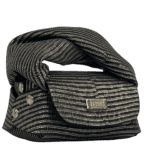 Lily Black and Gold Tejus Lizard Print