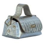 Kach Champagne Gold Crocco Print