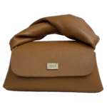 Nyla Tan Pebble Grain leather