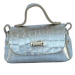 Kach Champagne Gold Crocco Print
