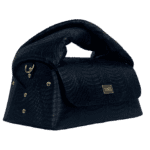Nyla Black Snake Skin