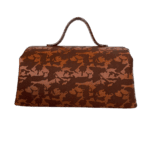 Mila Orange & Brown Abstract Print