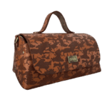 Mila Orange & Brown Abstract Print