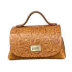 Mira Tan Floral Pattern