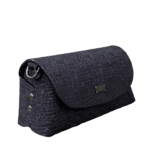 Maya Navy Blue Abstract print