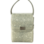Dupe Shimmery Green Lizard Print Leather