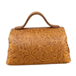 Mira Tan Floral Pattern
