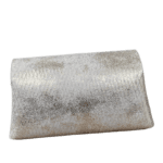 Maya Silver & White Distressed Leather