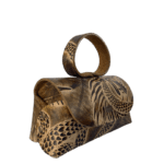 Hana Light Brown Dragon Embossed