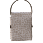 Dupe Taupe Croc Print