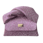 Moby Pink Snake Print Leather