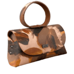 Hana Brown Handpainted Leather