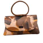 Hana Brown Handpainted Leather