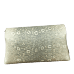 Maya Green Shimmer Lizard Print Leather