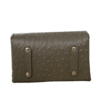 Dija Green Ostrich Print