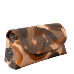 Maya Brown Handpainted Leather