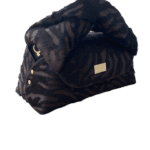 Nuby Black & Purple Zebra Stripe Pony