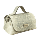 Mira Shimmery Green Lizard Print Leather