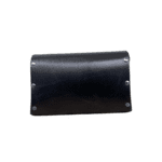 Jaré Black Nappa & Silver Abstract Pattern