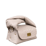 Nury Taupe Ostrich Print