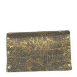 Jaré Distressed Black & Bronze Croc Print