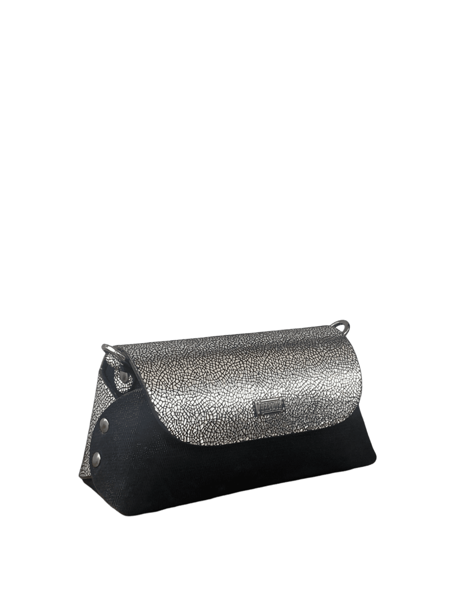 Maya Black & Silver Micro Mosaic