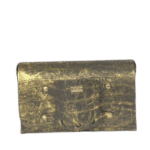 Jaré Distressed Black & Bronze Croc Print