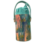 Tara Green Handpainted Leather