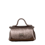 Kach Bronzey Taupe Crumpled Leather