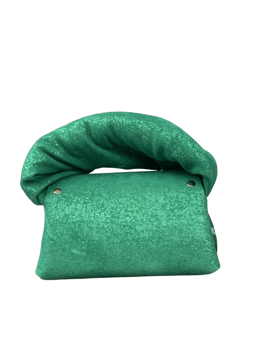 Nury Green Micro Disco Suede