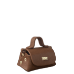 Kach Brown Pebble Grain Leather