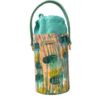 Tara Green Handpainted Leather