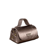 Kach Bronzey Taupe Crumpled Leather