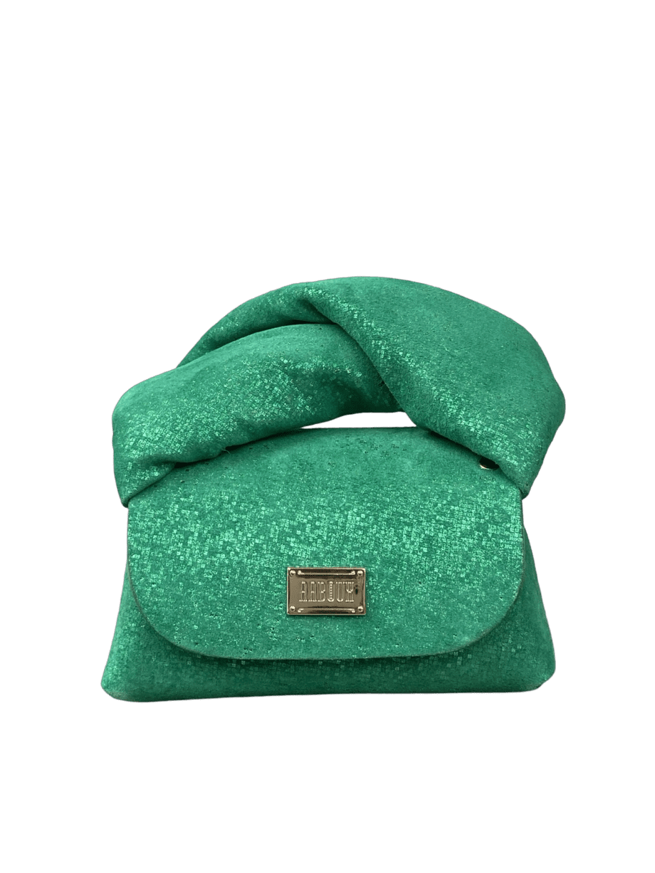 Nury Green Micro Disco Suede