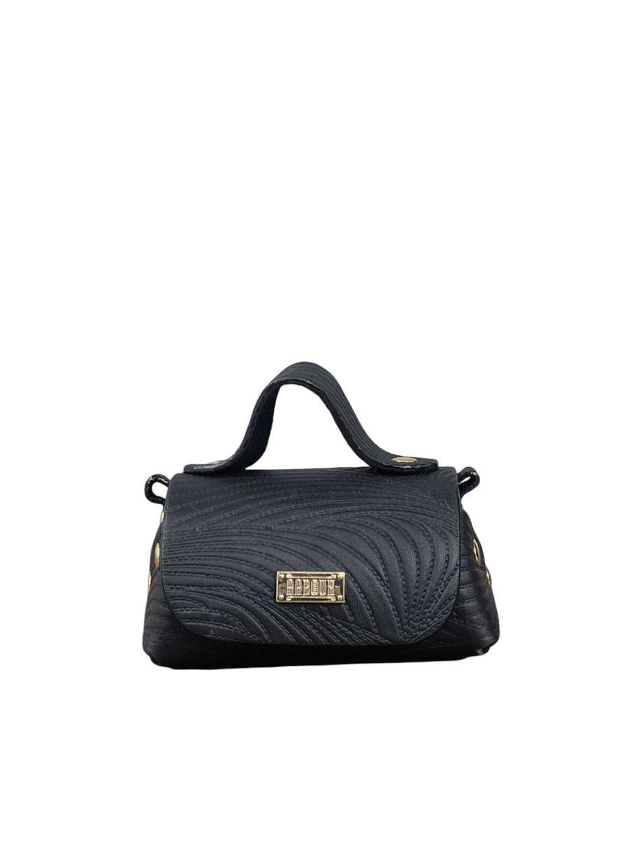 Kach Black Abstract Print