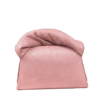 Moby Light Pink & Silver Shimmery Suede