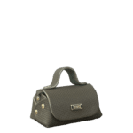 Kach Army Green Mini Triangle Embossed Leather