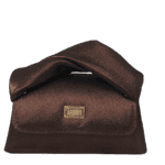 Moby Metallic Brown & Gold Printed Leather