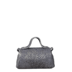 Kach Micro Shimmery Grey Snake Print