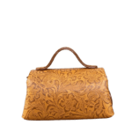 Mira Tan Floral Pattern