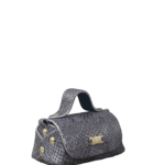 Kach Micro Shimmery Grey Snake Print