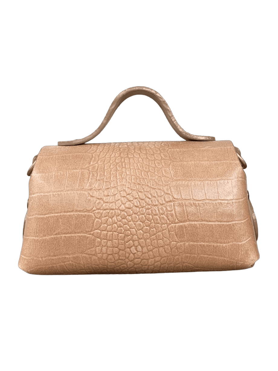 Mira Tan Croc print