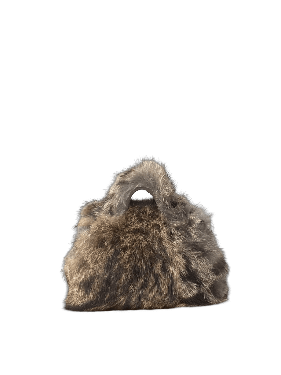 Kach Brown Rabbit Fur