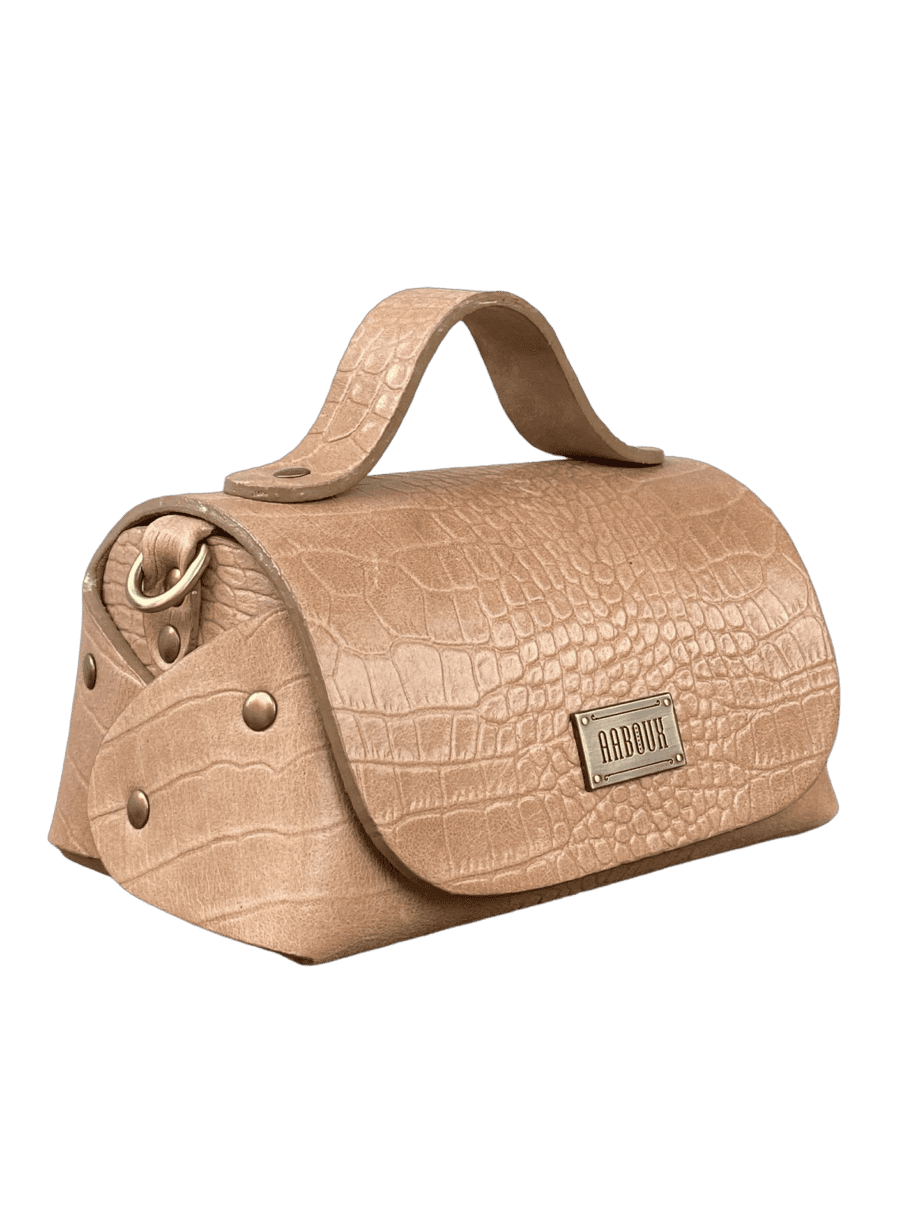 Mira Tan Croc print