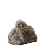 Kach Brown Rabbit Fur