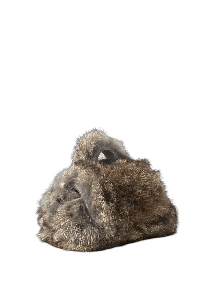 Kach Brown Rabbit Fur