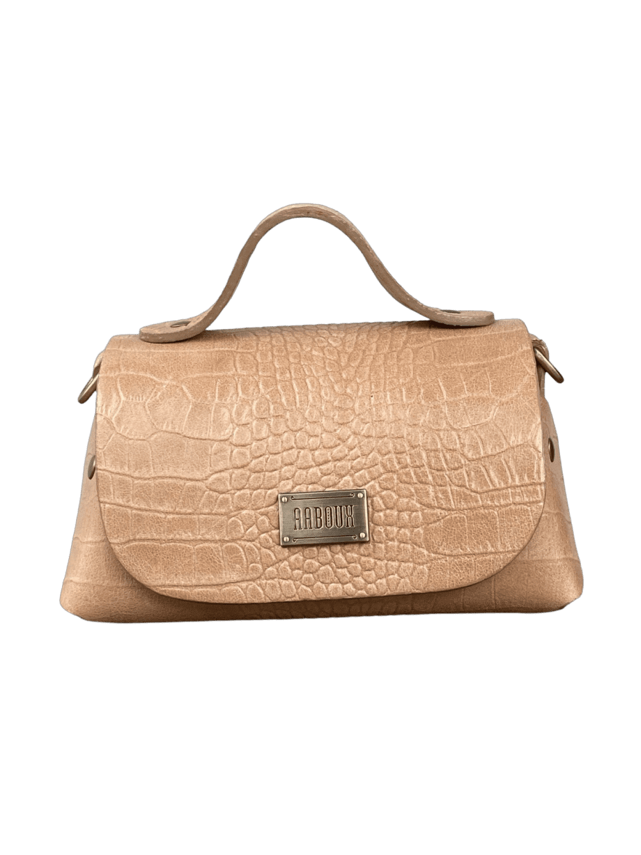Mira Tan Croc print
