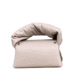 Nury Taupe Ostrich Print