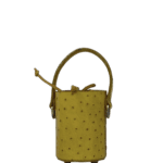 Lara Yellow Ostrich Print